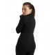Women's 15.5 Merino Long Sleeve Roll Neck Thermal Top ✪ icebreaker Discount