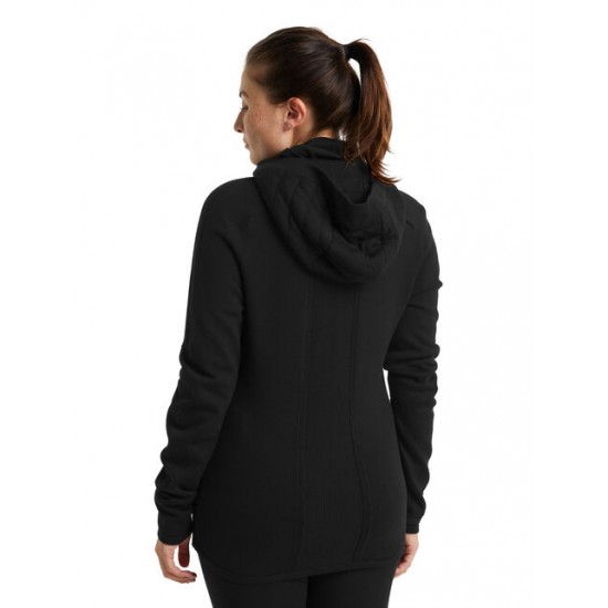 Women's ZoneKnit™ Merino Insulated Long Sleeve Zip Hoodie ✪ icebreaker Outlet