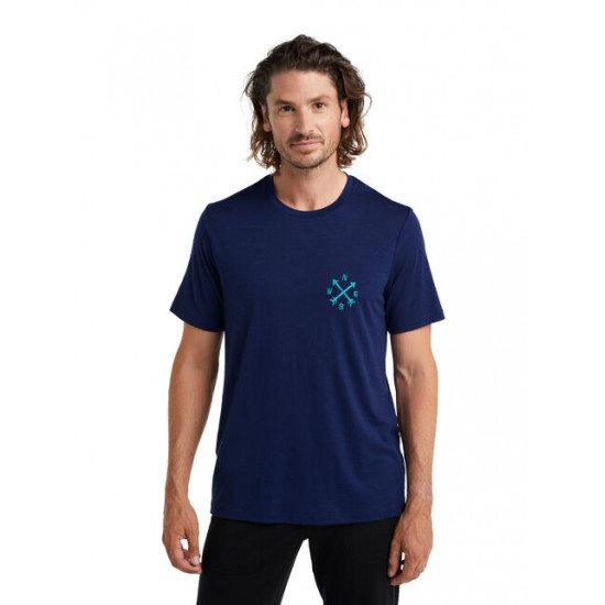 Men's Merino Tech Lite II Short Sleeve T-Shirt Nonetwork ✪ icebreaker Outlet