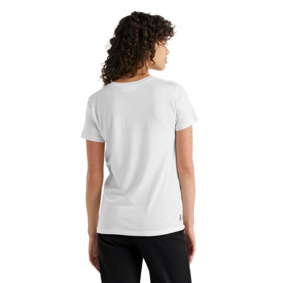 Women's icebreaker x Mélanie Johnsson Merino Short Sleeve T-Shirt Jungle Woman ✪ icebreaker Outlet