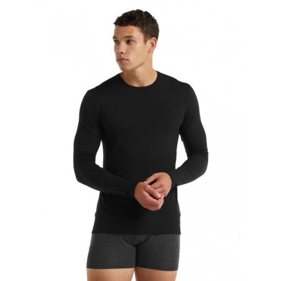 Men's Merino Anatomica Long Sleeve Crewe T-Shirt ✪ icebreaker Discount