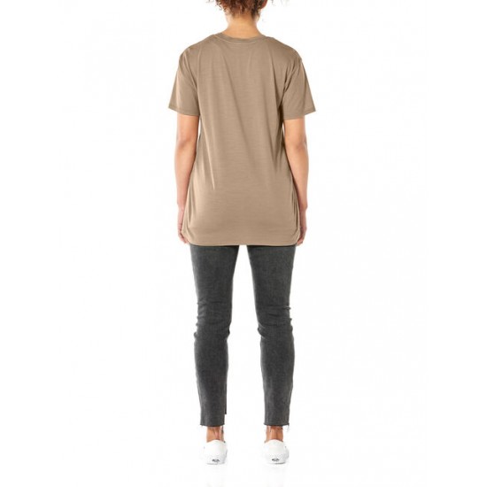 Women's Nature Dye Merino Tech Lite Short Sleeve Low Crewe T-Shirt Anniversary XXV ✪ icebreaker Outlet