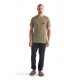 Men's Merino Tech Lite Short Sleeve Crewe T-Shirt Caravan Life ✪ icebreaker Outlet